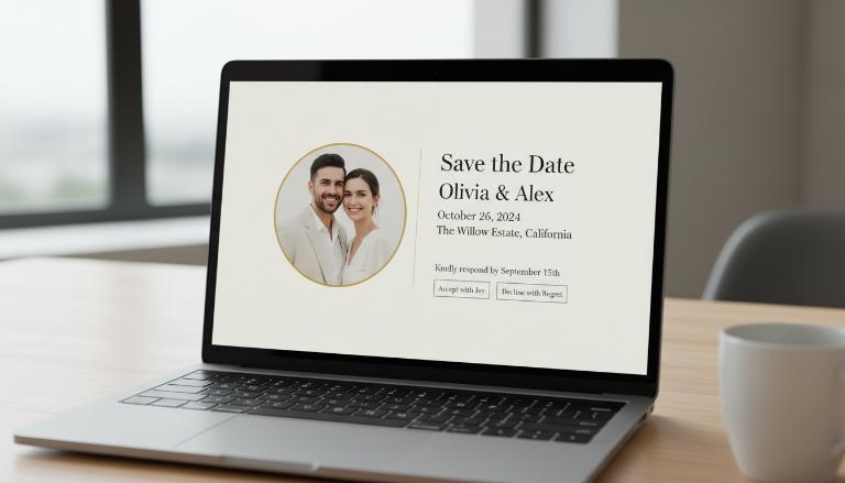 Định Dạng Thiệp RSVP Dễ Đọc v&agrave; Sử Dụng