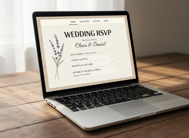 Sử Dụng C&ocirc;ng Cụ Tạo Thiệp Cưới Trực Tuyến Chuy&ecirc;n Nghiệp