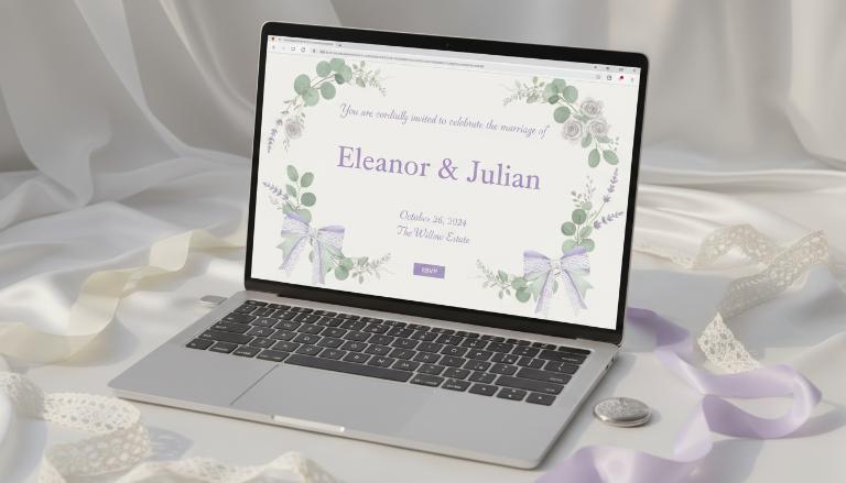 Lựa Chọn Nền Tảng Tạo Thiệp Cưới Online Coquette