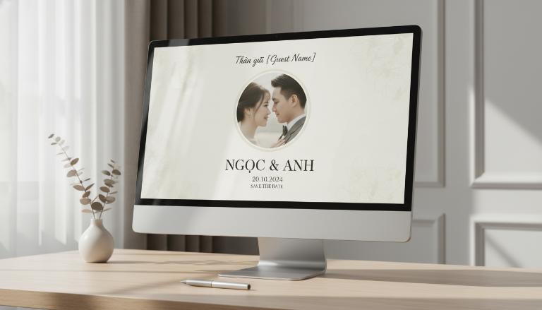 Thiệp Cưới Dạng Ảnh Điện Tử Tối Giản: Ưu, Nhược Điểm V&agrave; Khi N&ecirc;n D&ugrave;ng