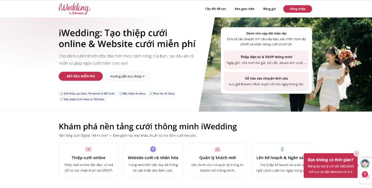 Đ&aacute;nh Gi&aacute; Chi Tiết Iwedding 