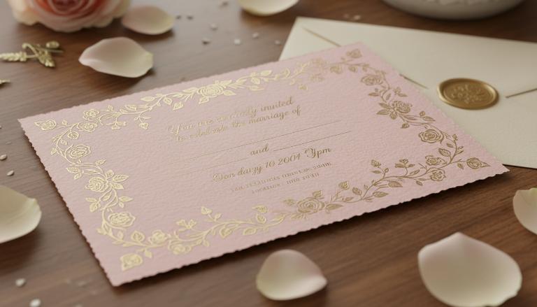 Thiệp Cưới Giấy L&agrave; G&igrave;? Ưu Nhược Điểm Trong Đ&aacute;m Cưới Truyền Thống
