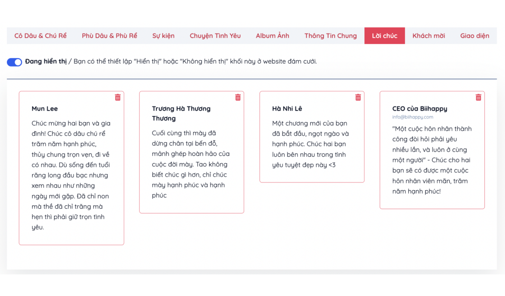 IWedding - Nền tảng tạo website đ&aacute;m cưới miễn ph&iacute;
