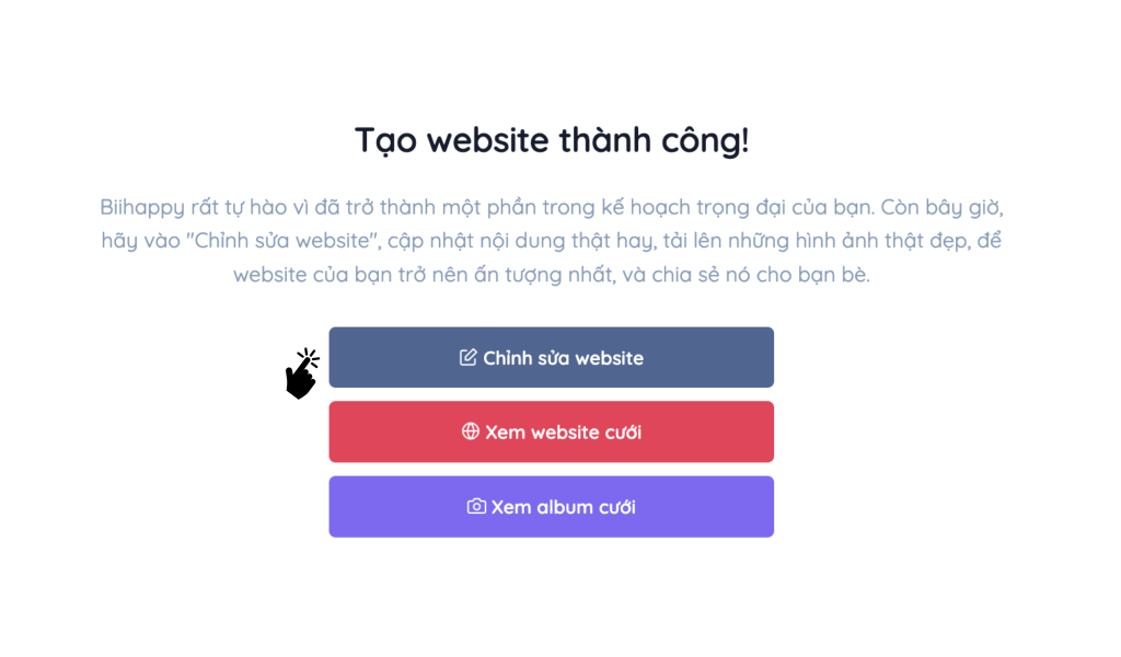 IWedding - Nền tảng tạo website đ&aacute;m cưới miễn ph&iacute;