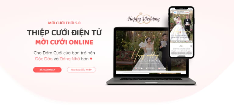 Thiệp Cưới Online Năm 2026 Kh&aacute;c Biệt Ra Sao So Với Xu Hướng Năm 2021