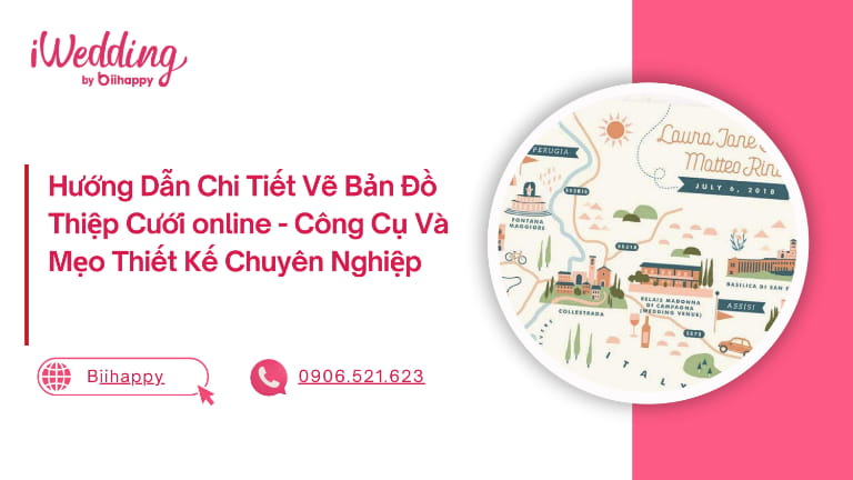 Hướng Dẫn Chi Tiết Vẽ Bản Đồ Thiệp Cưới Online - Công Cụ Và Mẹo Thiết Kế Chuyên Nghiệp
