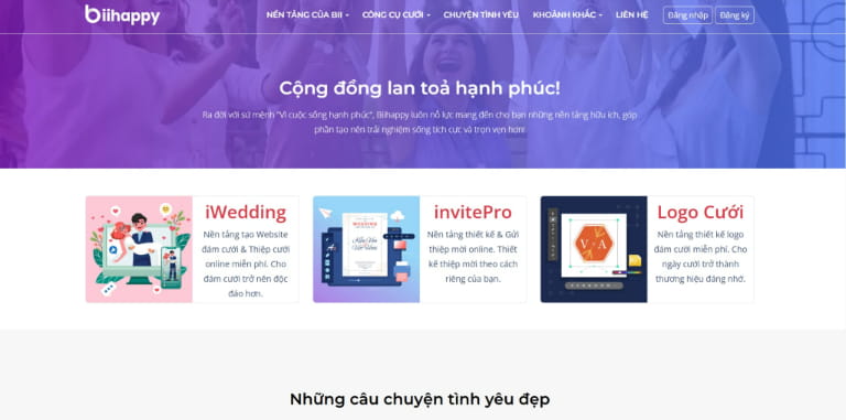 Hướng Dẫn Chi Tiết 8 Bước Tạo Website Đ&aacute;m Cưới