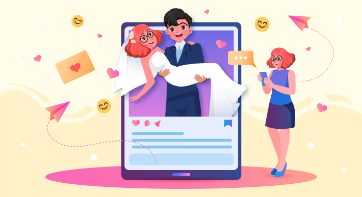 Dễ dàng chia sẻ câu chuyện tình yêu của bạn